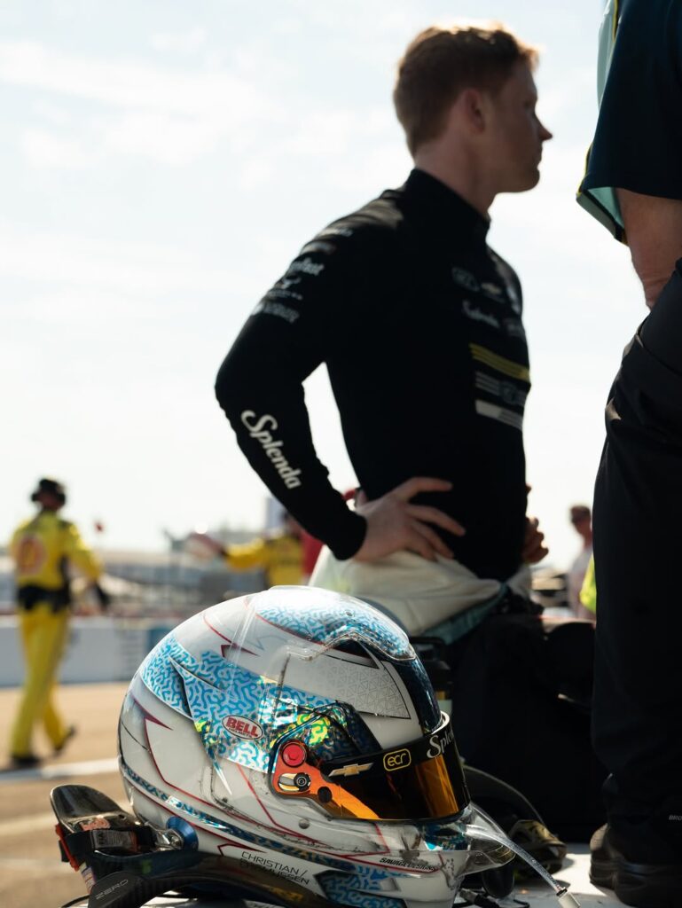 Christian Rasmussen helmet design