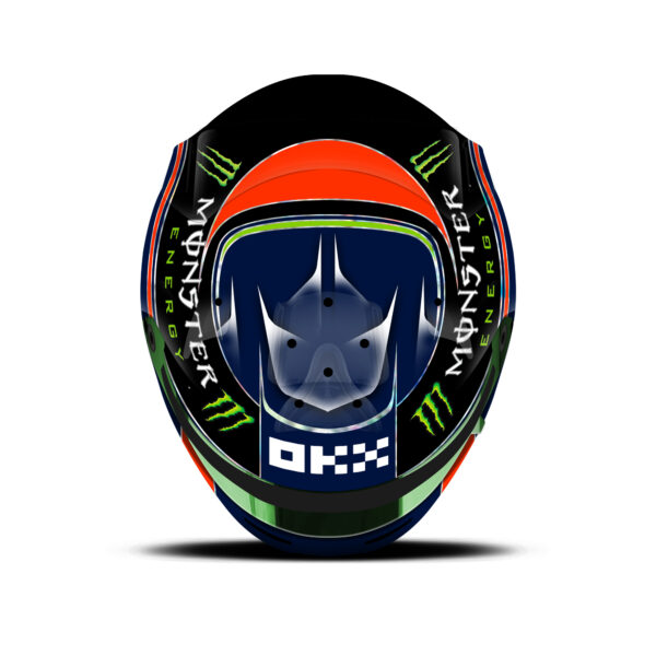 Nyck De Vries helmet design Mclaren