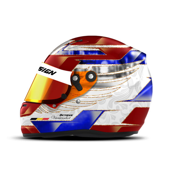 Octave Vanierschot helmet design