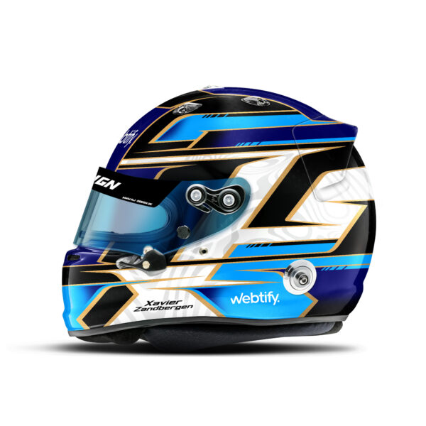 Xavier Zandbergen helmet design