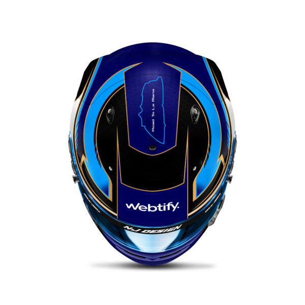 Xavier Zandbergen helmet design
