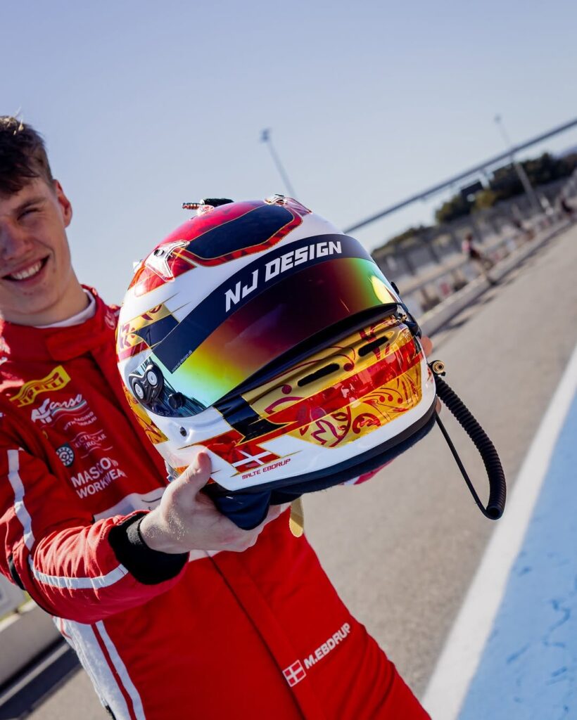 Malte Ebdrup helmet design