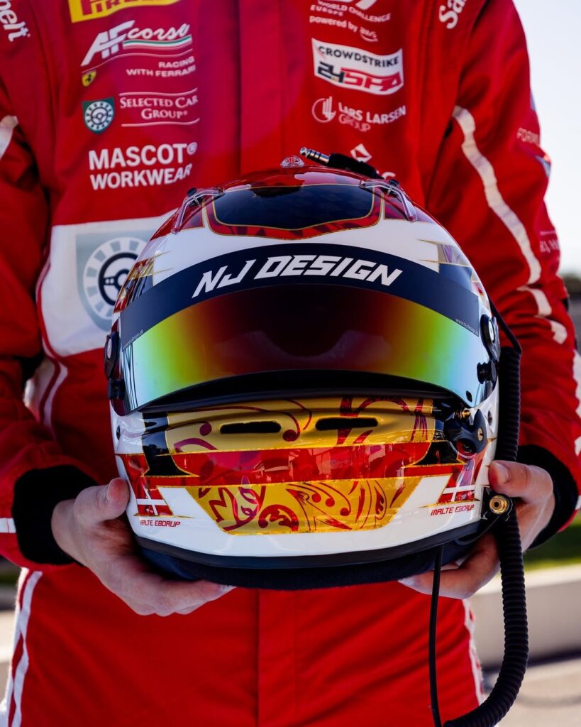 Malte Ebdrup helmet design