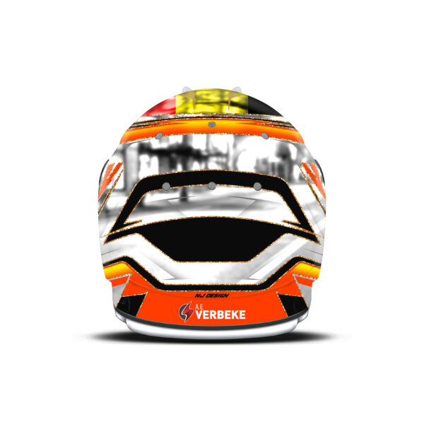 Jef Verbeke helmet design
