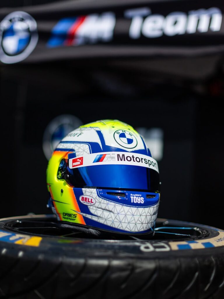 Dries Vanthoor helmet design