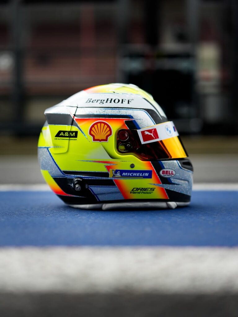Dries Vanthoor helmet design