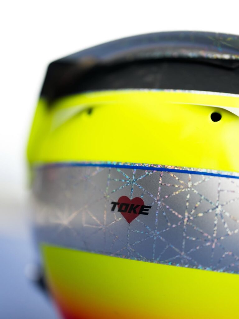 Dries Vanthoor helmet design