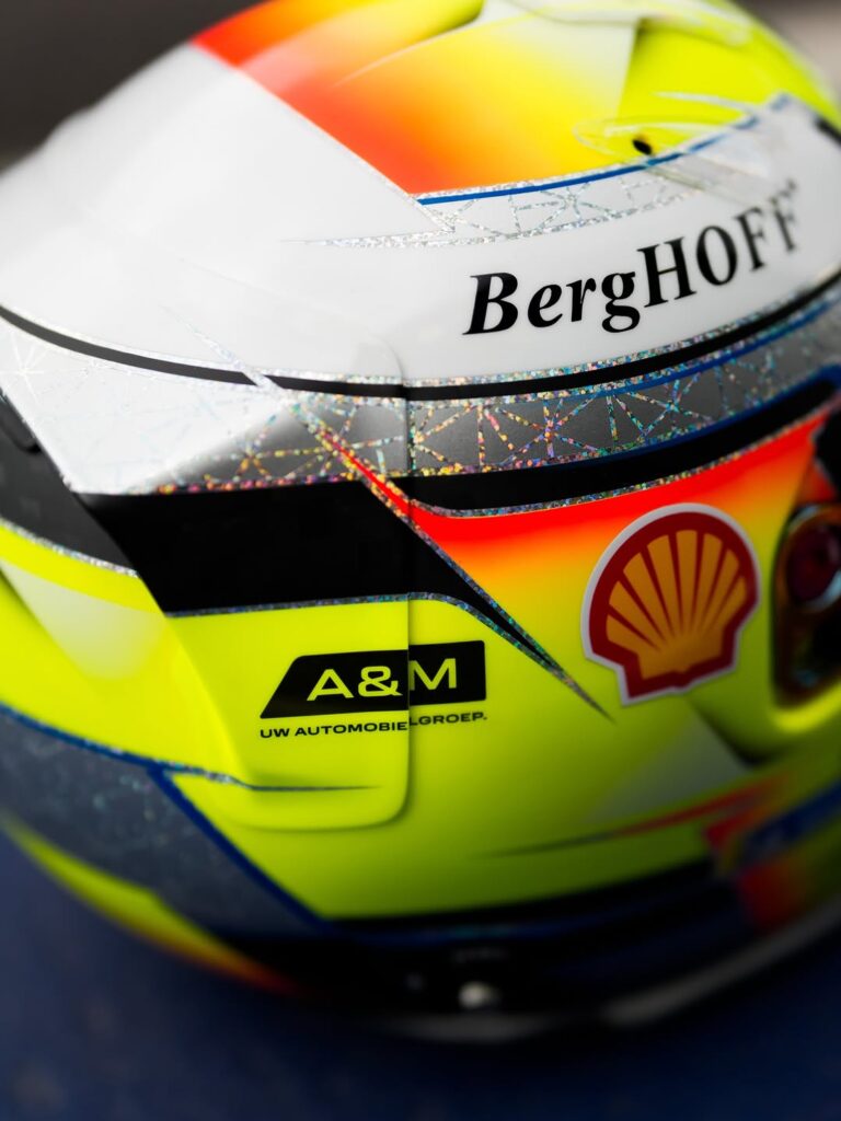 Dries Vanthoor helmet design
