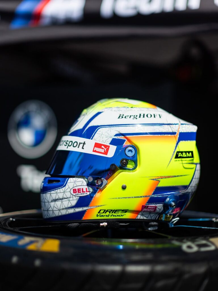 Dries Vanthoor helmet design