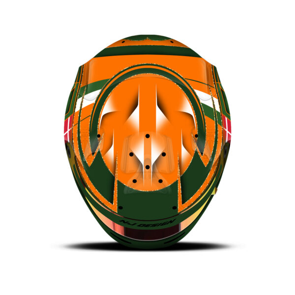 Alasdair Webb-Thomasen helmet design