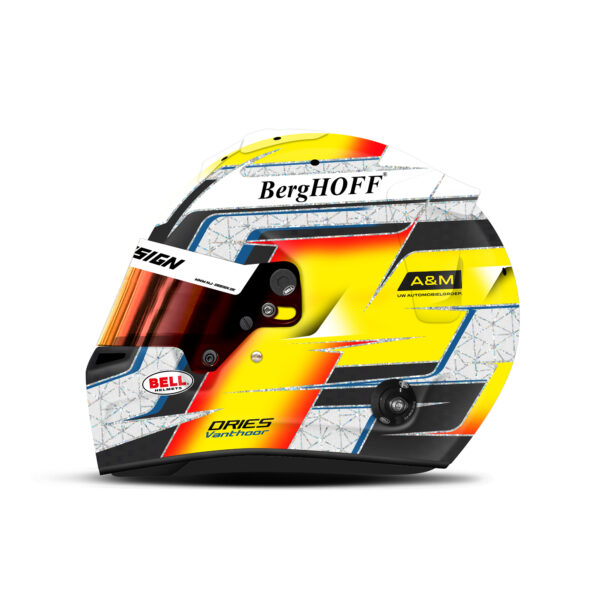 Dries Vanthoor helmet design
