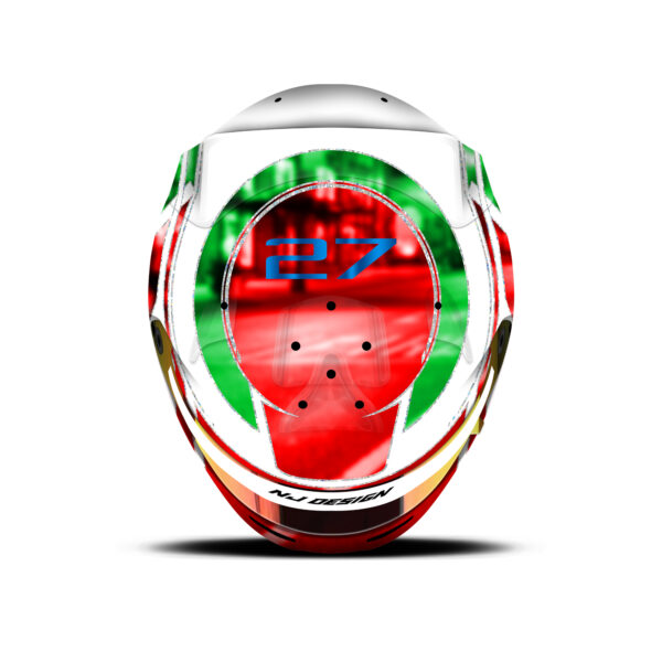 Marco Pulcini helmet design