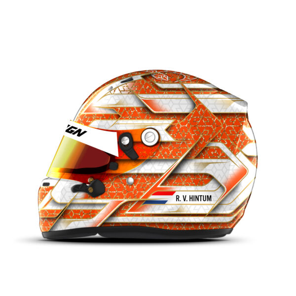 Robbert Van Hintum helmet design