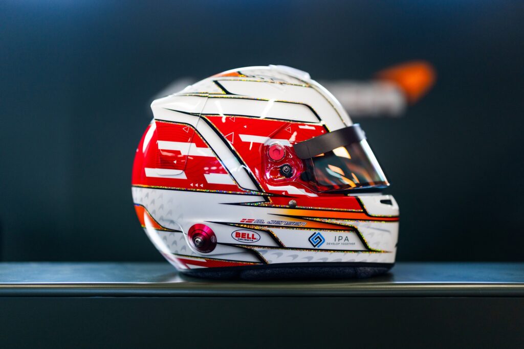 Mikkel Jensen helmet design