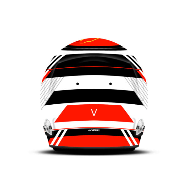 Charles Weerts helmet design