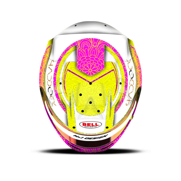 Ellie Dax helmet design