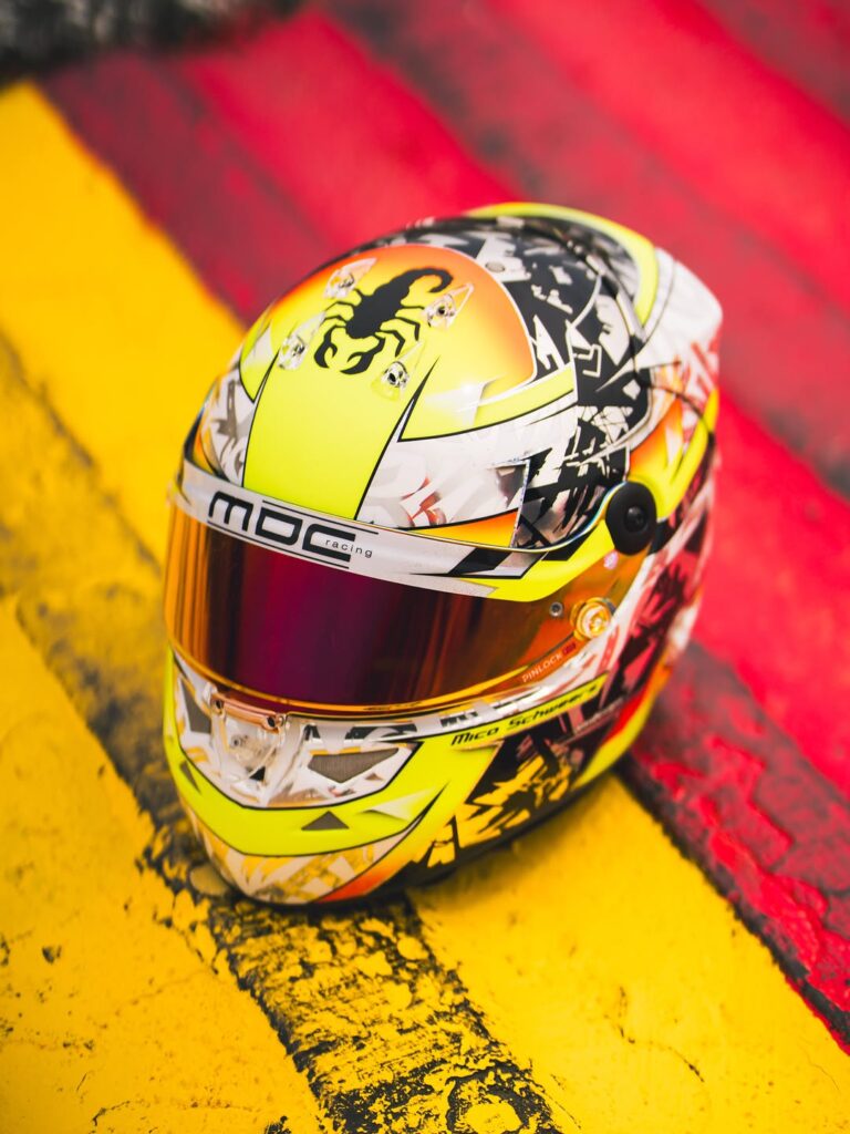 Mico Schweers helmet design