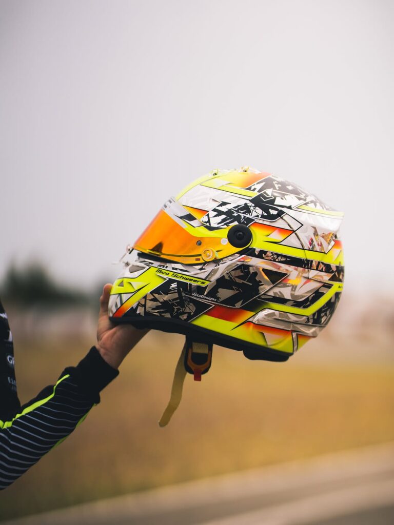 Mico Schweers helmet design