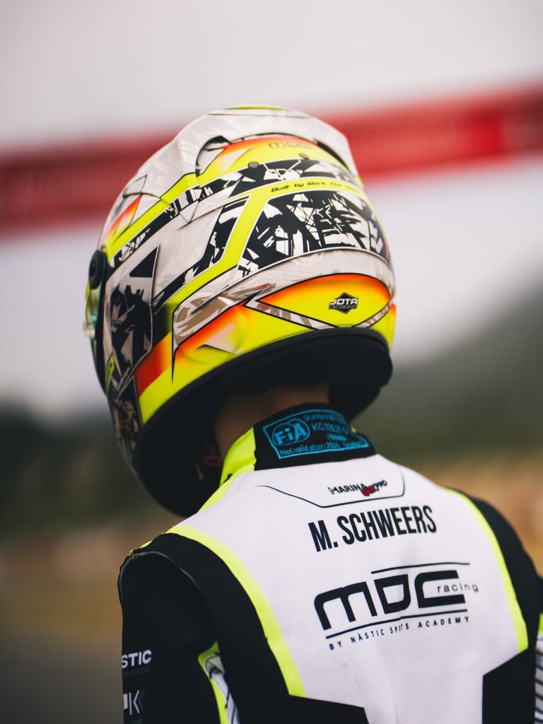 Mico Schweers helmet design