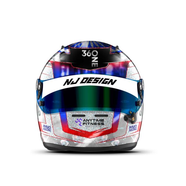 Kiaan Shah helmet design
