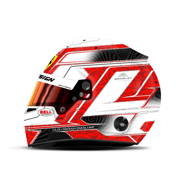 Lilou Wadoux helmet design