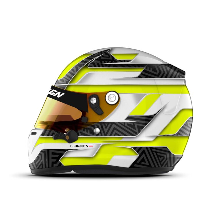 Luciano Dajles helmet design