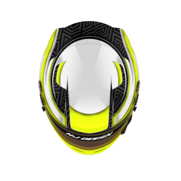 Luciano Dajles helmet design