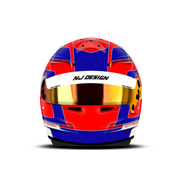 Oskar Pedersen helmet design