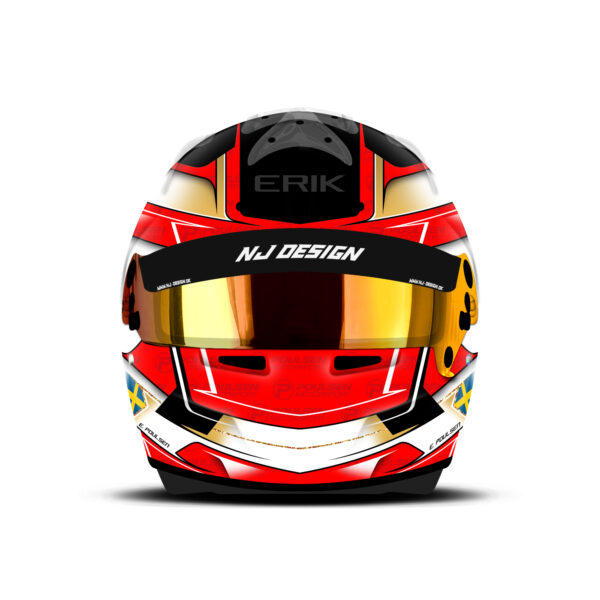 Erik Poulsen helmet design