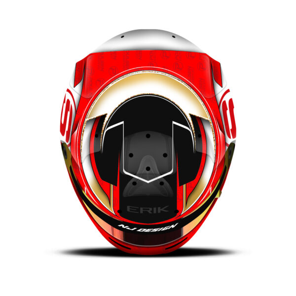 Erik Poulsen helmet design