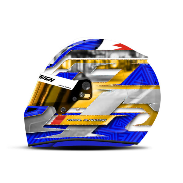 Faisal Alnajjar helmet design