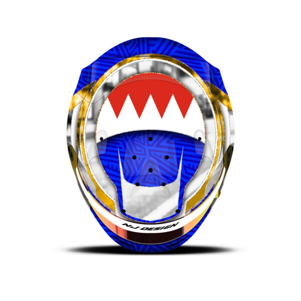 Faisal Alnajjar helmet design