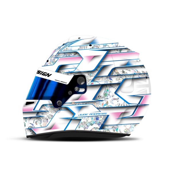 Jude Andrews helmet design