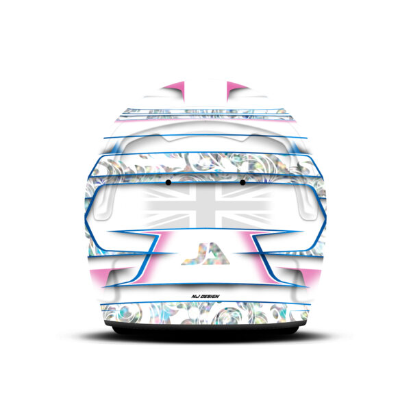 Jude Andrews helmet design