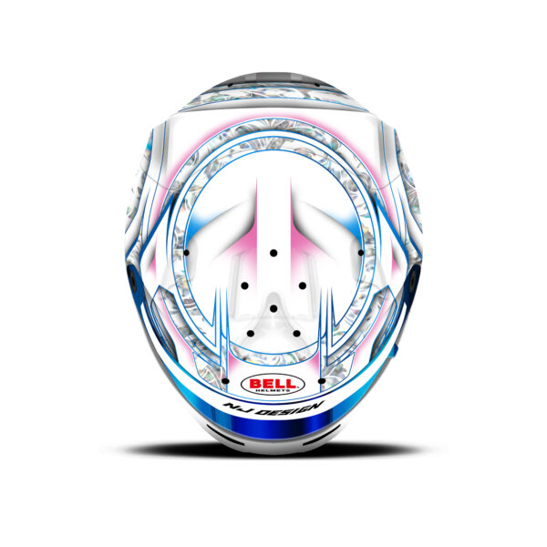 Jude Andrews helmet design